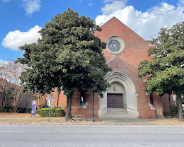 The historic brick Gothic-revival sanctuary of Metropolitan A.M.E. Zion Church at 1530 Fourth Avenue North